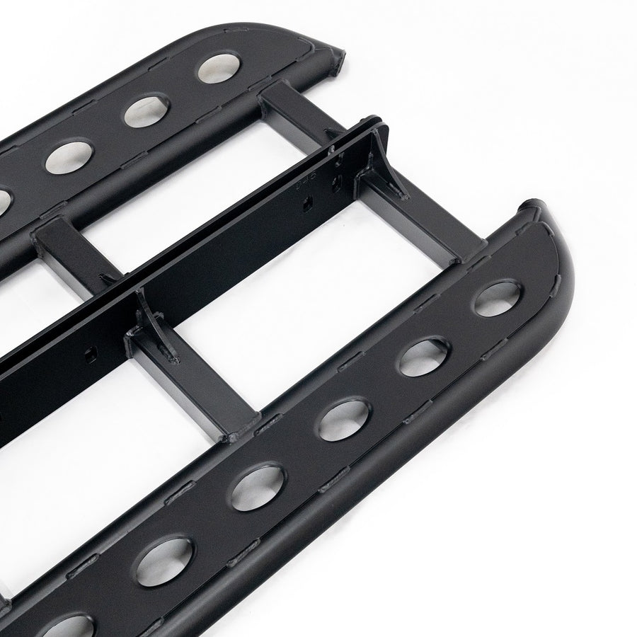 2003 - 2009 Toyota 4Runner Angled Sliders With Top Plate - RSG METALWORKS