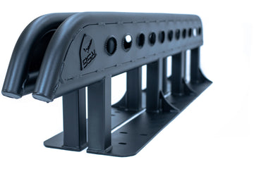 2003 - 2009 Toyota 4Runner Flat Sliders With Grip Top Plate **NO KICK OUT** - RSG METALWORKS