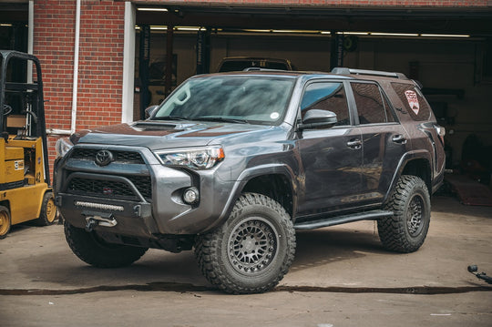 2010+ Toyota 4Runner Flat Sliders With Top Plate - RSG METALWORKS