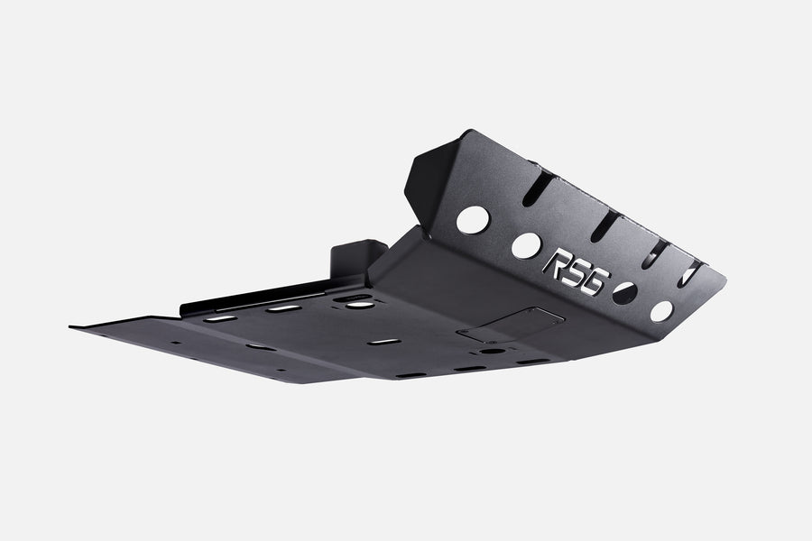 2010+ 5th Gen Toyota 4Runner Front Skid Plate W/ Cut Out Logo (KDSS compatible) - RSG METALWORKS